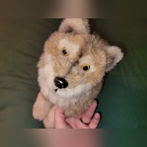 American Girl Doll Dog Tatlo Kaya's Pet Puppy Wolf Husky Plush Stuffed Animal